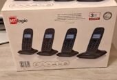 Draadloze telefoons 4 stuks NIEUW